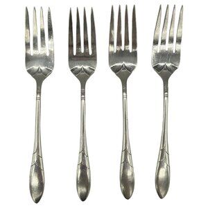 Community Plate Oneida LADY HAMILTON Set Of 4 Salad Forks 6 1/8”